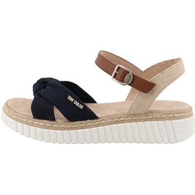 TOM TAILOR , Sandali Donna, Blu Navy, 41 EU TOM TAILOR , Sandali Donna, Blu Navy, 41 EU