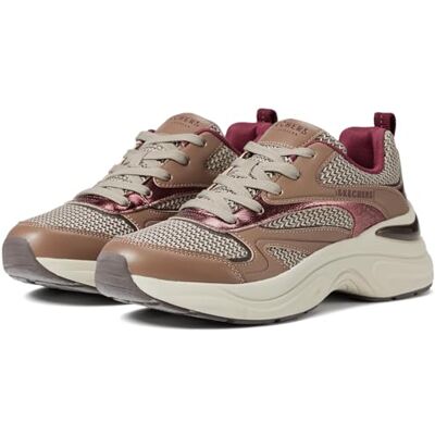 Skechers Sneaker Soiree da Donna Hazel-Metallic, Marrone/Oro Rosa, 37.5 EU Skechers Sneaker Soiree da Donna Hazel-Metallic, Marrone/Oro Rosa, 37.5 EU