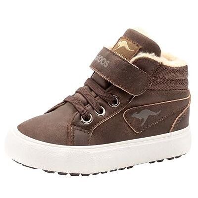 KangaROOS Kavu Iii, Scarpe da Ginnastica Basse Unisex Bambini e ragazzi, Dark Brown Sand 01400 343, 22 EU KangaROOS Kavu Iii, Scarpe da Ginnastica Basse Unisex Bambini e ragazzi, Dark Brown Sand 01400 343, 22 EU