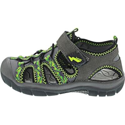 Lurchi , Sandali, dkgrey-Grey-Lime, 34 EU Lurchi , Sandali, dkgrey-Grey-Lime, 34 EU