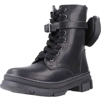 Conguitos Stivali Invernali, Mocassino Bambina, Nero, 34 EU Conguitos Stivali Invernali, Mocassino Bambina, Nero, 34 EU