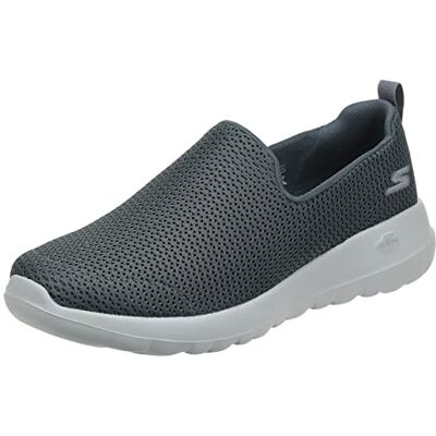 Skechers Go Walk Joy Sneaker da Donna, Carbone, 12 Wide Skechers Go Walk Joy Sneaker da Donna, Carbone, 12 Wide