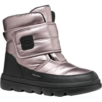 Geox J Willaboom Girl B A, Stivale alla Caviglia, Lt Lilac Black, 32 EU Geox J Willaboom Girl B A, Stivale alla Caviglia, Lt Lilac Black, 32 EU