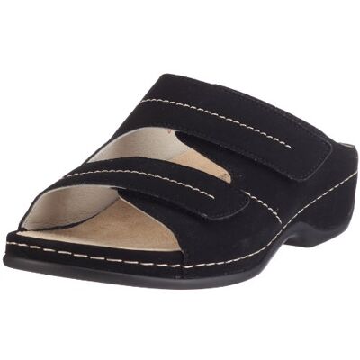Berkemann 1080, Sandalo Donna, Nero(schwarz 015), 42.5 Berkemann 1080, Sandalo Donna, Nero(schwarz 015), 42.5