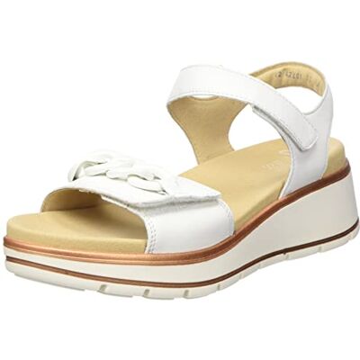 ARA Sapporo, Sandalo Donna, Crema, 43 EU Larga ARA Sapporo, Sandalo Donna, Crema, 43 EU Larga