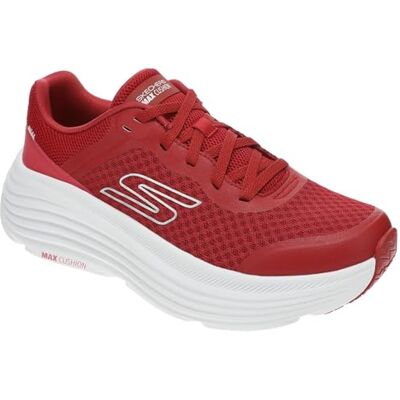 Skechers Scarpe da Ginnastica Max Cushioning Endeavour CANOVA da Donna, Bordo Sintetico Lampone, 36.5 EU Skechers Scarpe da Ginnastica Max Cushioning Endeavour CANOVA da Donna, Bordo Sintetico Lampone, 36.5 EU