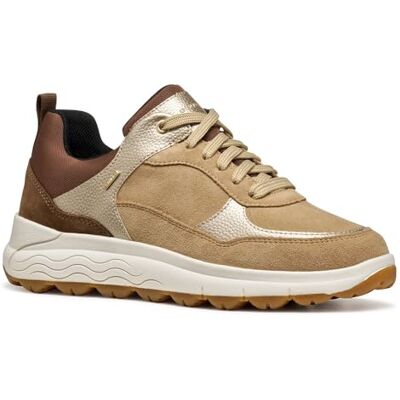 Geox Sneaker da Donna D Spherica 4x4 B ABX, Beige., 37 EU Geox Sneaker da Donna D Spherica 4x4 B ABX, Beige., 37 EU
