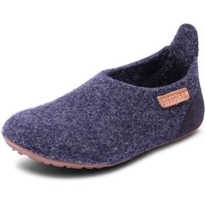 Bisgaard Wool Basic, Mocassino Unisex-Bambini, Blu, 22 EU Bisgaard Wool Basic, Mocassino Unisex-Bambini, Blu, 22 EU