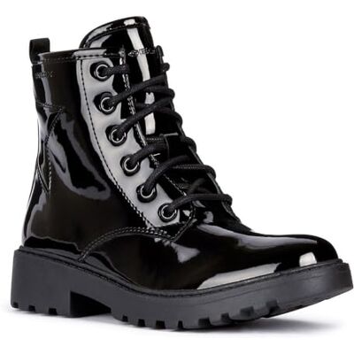 Geox J Casey Girl, Caviglia barca Bambine e ragazze, Nero (Black), 40 EU Geox J Casey Girl, Caviglia barca Bambine e ragazze, Nero (Black), 40 EU