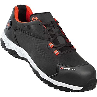 Heckel , Scarpe di Sicurezza Unisex-Adulto, Arancio Nero, 36 EU Heckel , Scarpe di Sicurezza Unisex-Adulto, Arancio Nero, 36 EU