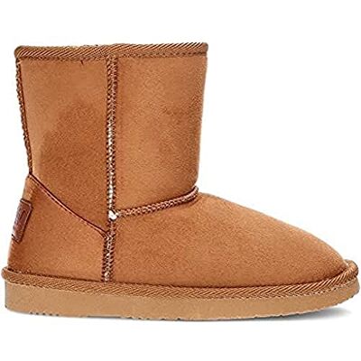 Conguitos Stivali Invernali, Mocassino Bambina, Marrone Tan, 34 EU Conguitos Stivali Invernali, Mocassino Bambina, Marrone Tan, 34 EU