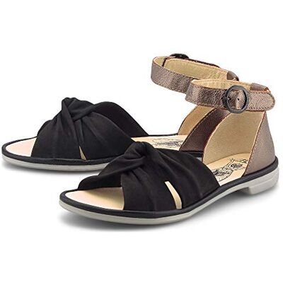 Fly London Sandali da donna COFA 167 Fly nero mix pelle Fly London Sandali da donna COFA 167 Fly nero mix pelle