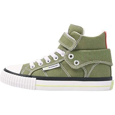 BK British Knights Roco, Scarpe da Ginnastica, Verde Oliva, Verde, Arancione, 21 EU BK British Knights Roco, Scarpe da Ginnastica, Verde Oliva, Verde, Arancione, 21 EU