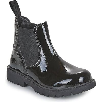 Geox Girl's J Shaylax Ankle Boot, nero, 1.5 UK Geox Girl's J Shaylax Ankle Boot, nero, 1.5 UK
