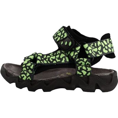 Lurchi , Sandali, Black-Lime, 39 EU Larga Lurchi , Sandali, Black-Lime, 39 EU Larga