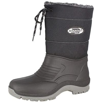Beck Uomo Hiker Mid Calf Boot, Nero, 39/40 EU Beck Uomo Hiker Mid Calf Boot, Nero, 39/40 EU