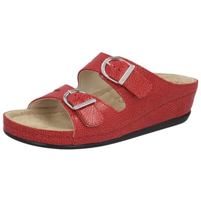 Berkemann Lüneburg, Ciabatte Donna, Rosso Vivo, 38 EU Berkemann Lüneburg, Ciabatte Donna, Rosso Vivo, 38 EU