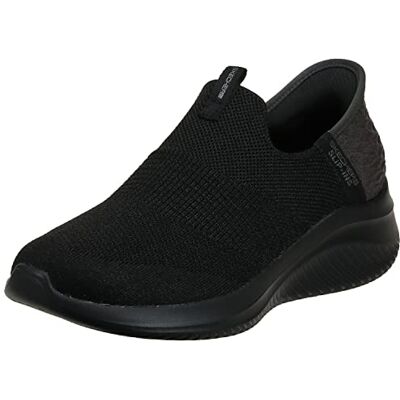 Skechers Donna Ultra Flex 3.0 Smooth Step Slip-In ALLENATRICE, Black Knit/Jersey/Trim, 37.5 EU Skechers Donna Ultra Flex 3.0 Smooth Step Slip-In ALLENATRICE, Black Knit/Jersey/Trim, 37.5 EU
