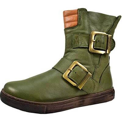 Andrea Conti Stivaletti Donna 0346833, Numero:37 EU, Colore:Verde Andrea Conti Stivaletti Donna 0346833, Numero:37 EU, Colore:Verde