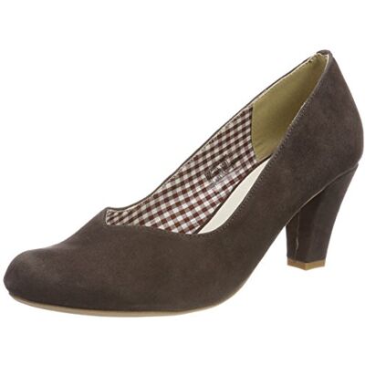 Andrea Conti Hirschkogel 3000507, Scarpe décolleté Donna, Marrone Tortora Scuro, 36 EU Andrea Conti Hirschkogel 3000507, Scarpe décolleté Donna, Marrone Tortora Scuro, 36 EU