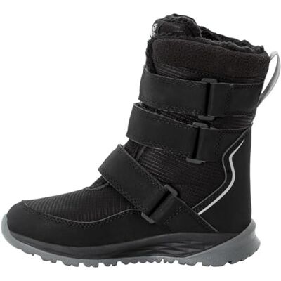 Jack Wolfskin Unisex Kid's Polar Boot Texapore High Vc K Snow, Nero grigio, 38 EU Jack Wolfskin Unisex Kid's Polar Boot Texapore High Vc K Snow, Nero grigio, 38 EU