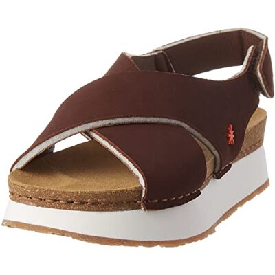 ART Mykonos, Sandali con Tacco Donna, Marrone, 42 EU ART Mykonos, Sandali con Tacco Donna, Marrone, 42 EU