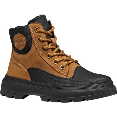 Geox J KIDDARTAH Boy WPF Barca alla caviglia LT, colore: Marrone/Nero, 32 EU, Lt Brown Black, 32 EU Geox J KIDDARTAH Boy WPF Barca alla caviglia LT, colore: Marrone/Nero, 32 EU, Lt Brown Black, 32 EU