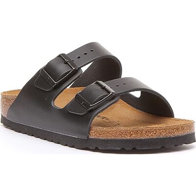 Birkenstock Arizona black, Natural Leather PIANELLE Uomo, Black EU 36 Birkenstock Arizona black, Natural Leather PIANELLE Uomo, Black EU 36