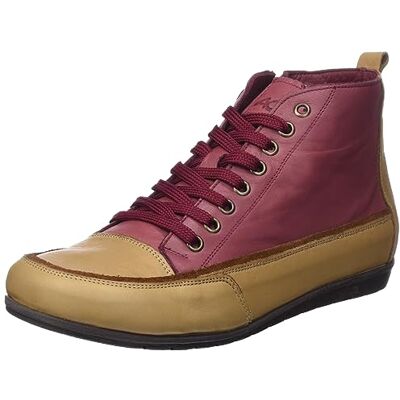 Andrea Conti Sneaker da Donna con Lacci, Bordo Brandy, 36 EU Andrea Conti Sneaker da Donna con Lacci, Bordo Brandy, 36 EU