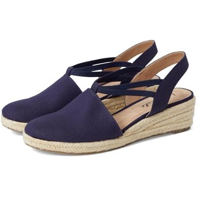LifeStride Womens Katrina 2 Espadrille Wedge Lux Navy 9.5 M LifeStride Womens Katrina 2 Espadrille Wedge Lux Navy 9.5 M
