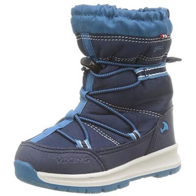 Viking Oksval High GTX Warm, Stivali da Neve Unisex Bambini e ragazzi, Blu (Navy ), 25 EU Viking Oksval High GTX Warm, Stivali da Neve Unisex Bambini e ragazzi, Blu (Navy ), 25 EU