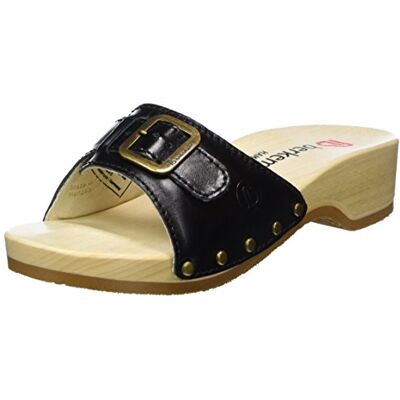 Berkemann Ciabatte da Donna Amburgo, Nero, 34 2/3 EU Berkemann Ciabatte da Donna Amburgo, Nero, 34 2/3 EU