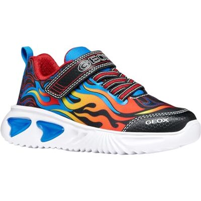 Geox J Assister Boy, Scarpe da Ginnastica, Cielo Nero, 25 EU Geox J Assister Boy, Scarpe da Ginnastica, Cielo Nero, 25 EU