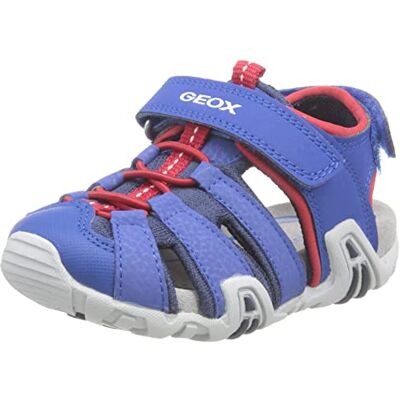 Geox B Sandal Kraze A, Sandali Bambini e ragazzi, Blu (Royal/Navy), 20 EU Geox B Sandal Kraze A, Sandali Bambini e ragazzi, Blu (Royal/Navy), 20 EU
