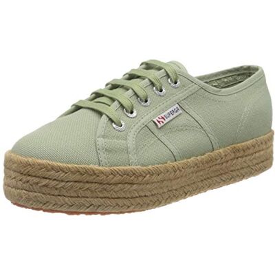 Superga 2730 ROPE, Espadrille, Donna, Verde (Green Sage WB1), 35 1/2 EU Superga 2730 ROPE, Espadrille, Donna, Verde (Green Sage WB1), 35 1/2 EU