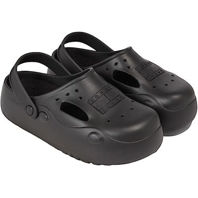 Tommy Jeans Uomo TJM Freedom Mule Warm Fodera Slide, Black, 44 EU Tommy Jeans Uomo TJM Freedom Mule Warm Fodera Slide, Black, 44 EU