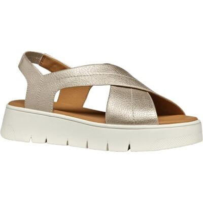 Geox D DANDRA 40 A, Sandalo Donna, Lt Gold, 39 EU Geox D DANDRA 40 A, Sandalo Donna, Lt Gold, 39 EU
