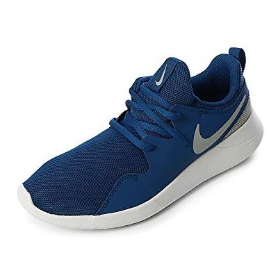 Nike Kinder Sneaker Tessen Scarpe da Ginnastica Basse Unisex Bambini, Blu (Gym Blue/Wolf Grey-W 400), 39 EU Nike Kinder Sneaker Tessen Scarpe da Ginnastica Basse Unisex Bambini, Blu (Gym Blue/Wolf Grey-W 400), 39 EU