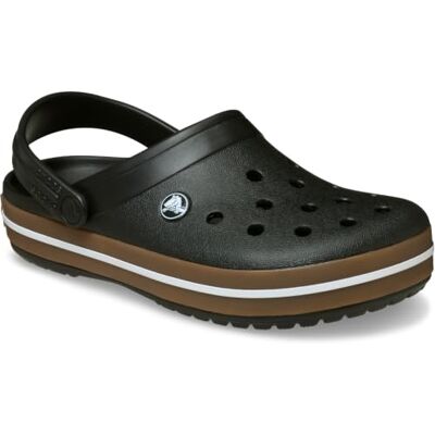 Crocs ,Unisex Bambini,Crocband Gum Clog T,Nero,22-23 Crocs ,Unisex Bambini,Crocband Gum Clog T,Nero,22-23