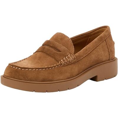 Geox Donna D Spherica Ec1 A Moccasin, Fango, 36 EU Geox Donna D Spherica Ec1 A Moccasin, Fango, 36 EU
