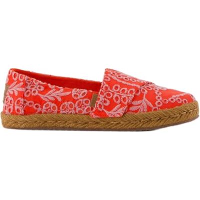 TOMS Alpargata Rope 2.0, Espadrillas Slip-On, Rosso, 35.5 EU TOMS Alpargata Rope 2.0, Espadrillas Slip-On, Rosso, 35.5 EU