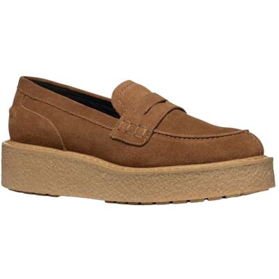 Geox Donna D Elidea AMoccasin, Dk Cammello, 36 EU Geox Donna D Elidea AMoccasin, Dk Cammello, 36 EU