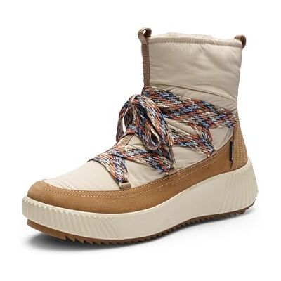 ARA Davos-GTX, Stivaletto Donna, Biscotto Cream, 38.5 EU Larga ARA Davos-GTX, Stivaletto Donna, Biscotto Cream, 38.5 EU Larga