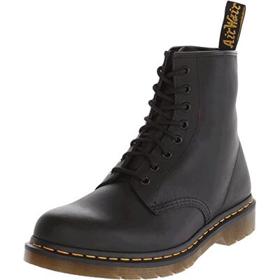 Dr Martens 1460 Greasy, Stivali, Unisex adulto, nero (black), 38 Dr Martens 1460 Greasy, Stivali, Unisex adulto, nero (black), 38