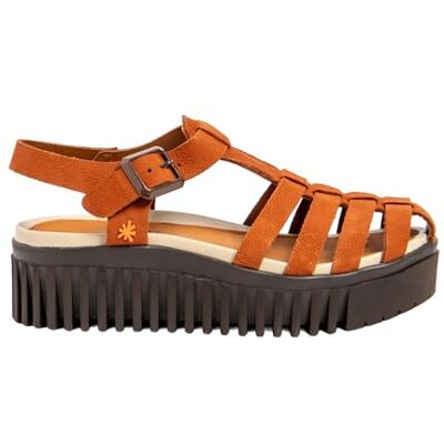 ART Brighton, Sandali Bassi Donna, Marrone Scuro, 42 EU ART Brighton, Sandali Bassi Donna, Marrone Scuro, 42 EU