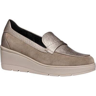 Geox Mocassino Donna D Ilde B, Tortora, 38 EU Geox Mocassino Donna D Ilde B, Tortora, 38 EU