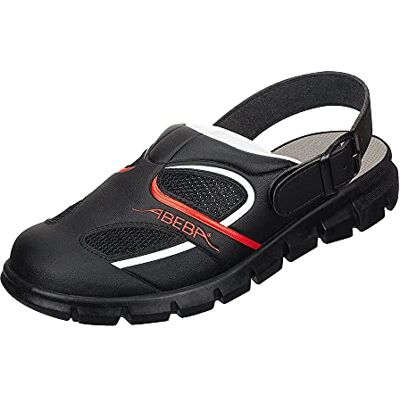 Abeba , Zoccoli & Mules da donna, 7332-41, Nero/rosso, 40 EU Abeba , Zoccoli & Mules da donna, 7332-41, Nero/rosso, 40 EU