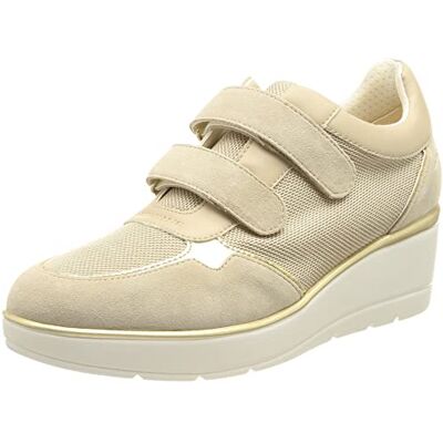 Geox D Ilde B, Sneaker Donna, Beige Lt Taupe, 41 EU Geox D Ilde B, Sneaker Donna, Beige Lt Taupe, 41 EU