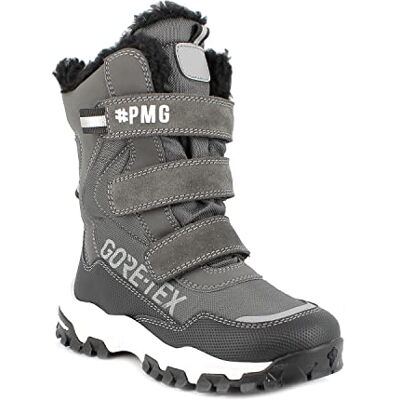 PRIMIGI Winter Kid GTX, Stivali Invernali, Grigio, 33 EU PRIMIGI Winter Kid GTX, Stivali Invernali, Grigio, 33 EU