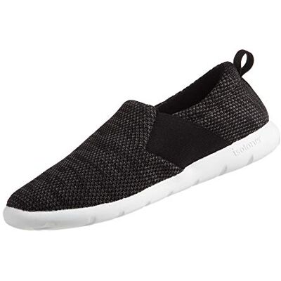 Isotoner Sport Mesh Slipper, Pantofole Donna, Nero, 41.5 EU Isotoner Sport Mesh Slipper, Pantofole Donna, Nero, 41.5 EU